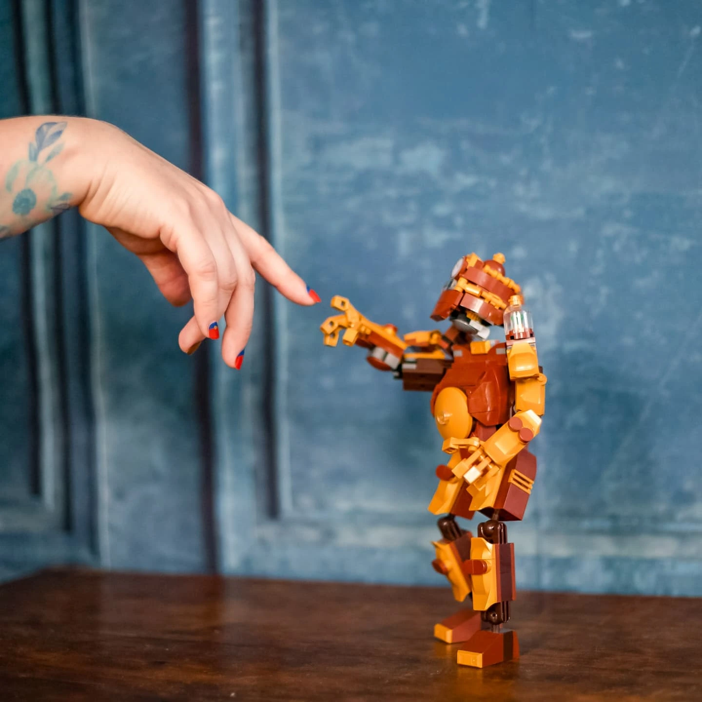 Big Boy, mécha de briques. Photographie @jcrphotosslego.